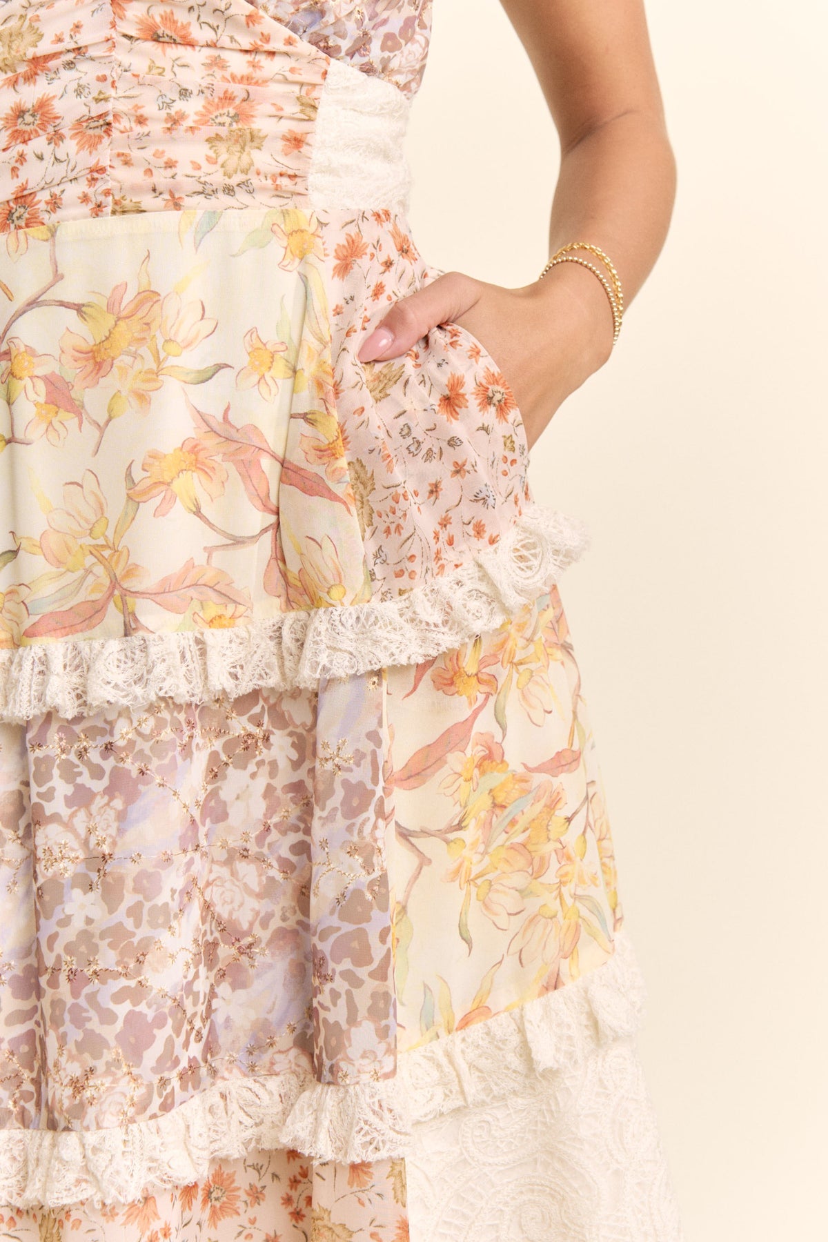 The Wildflower Reverie Midi Dress