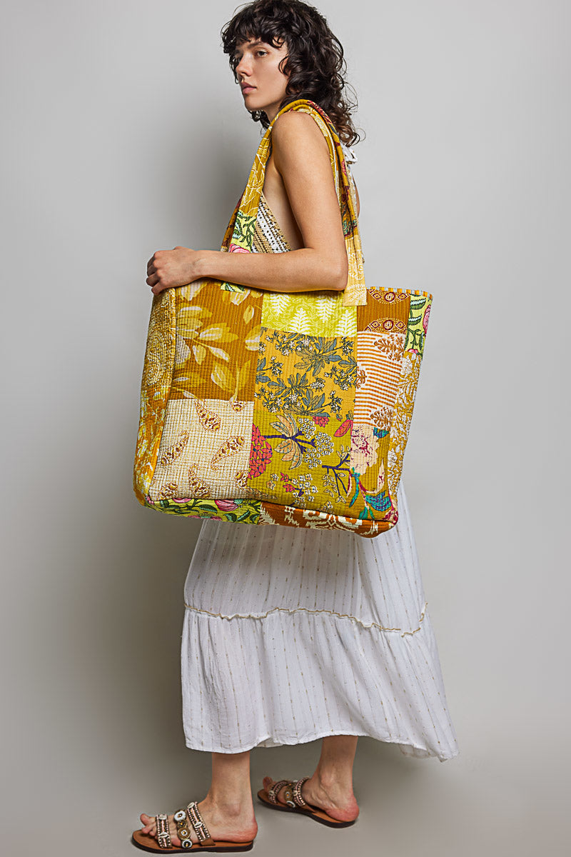 The Wanderlust Patchwork Tote