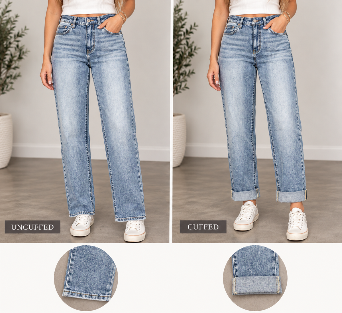 Billie Mid-Rise Boyfriend Jeans