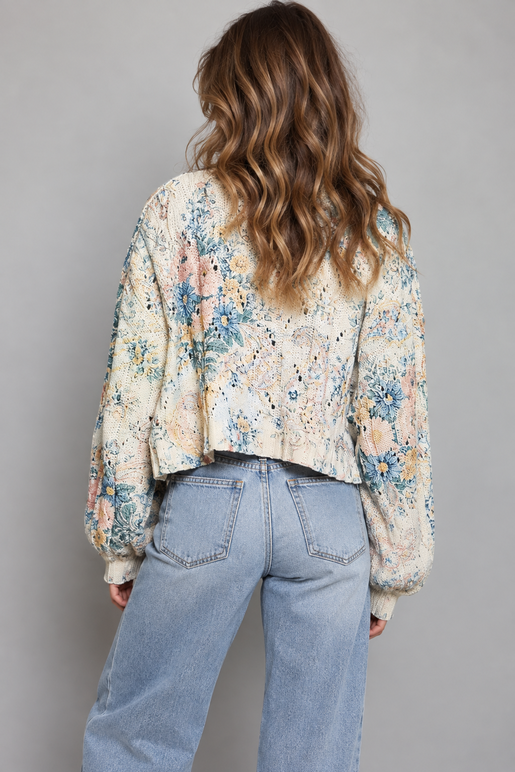 The Sunday Bloom Floral Cardigan