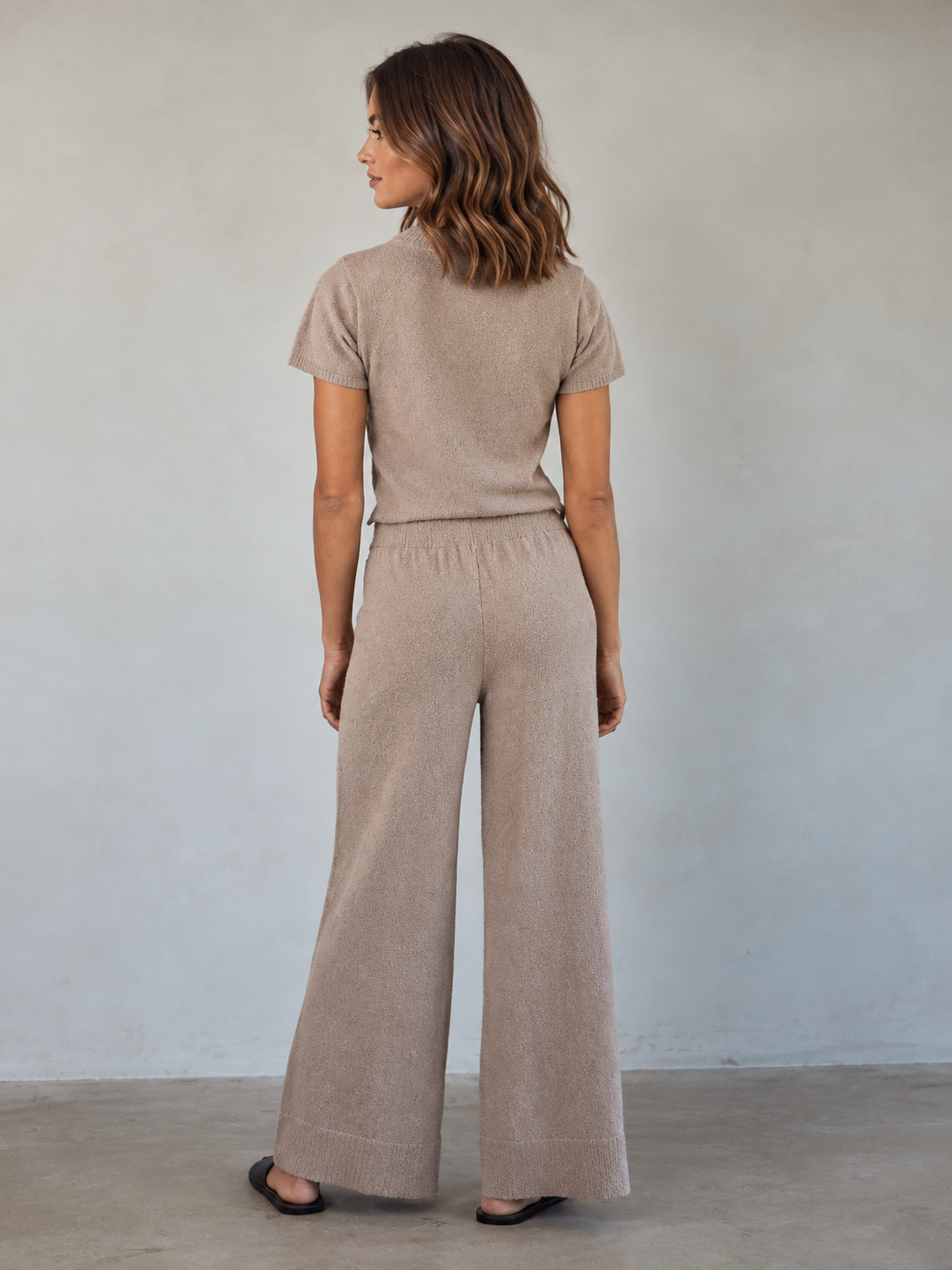 The Sunday Edit Wide-Leg Knit Set