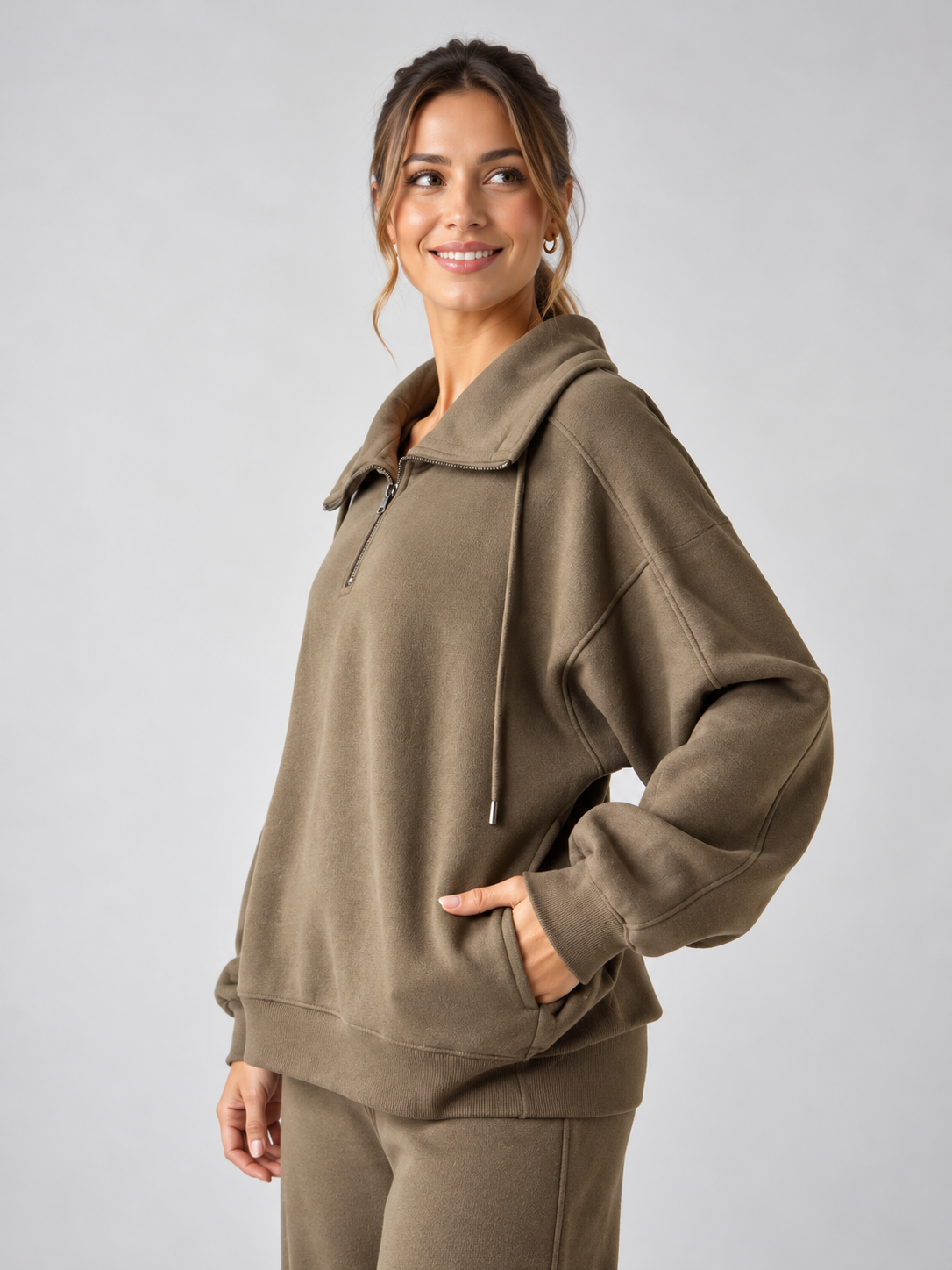 The Unwind & Unplug Half-Zip Pullover