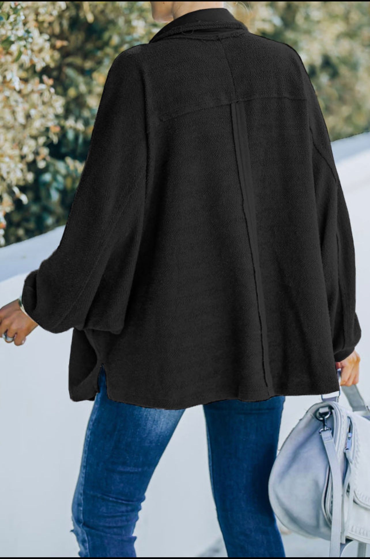 Curvy Long Sleeve Flap Pocket
Henley Top