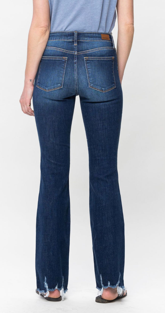 Judy Blue MID-RISE NON DISTRESSED BOOTCUT