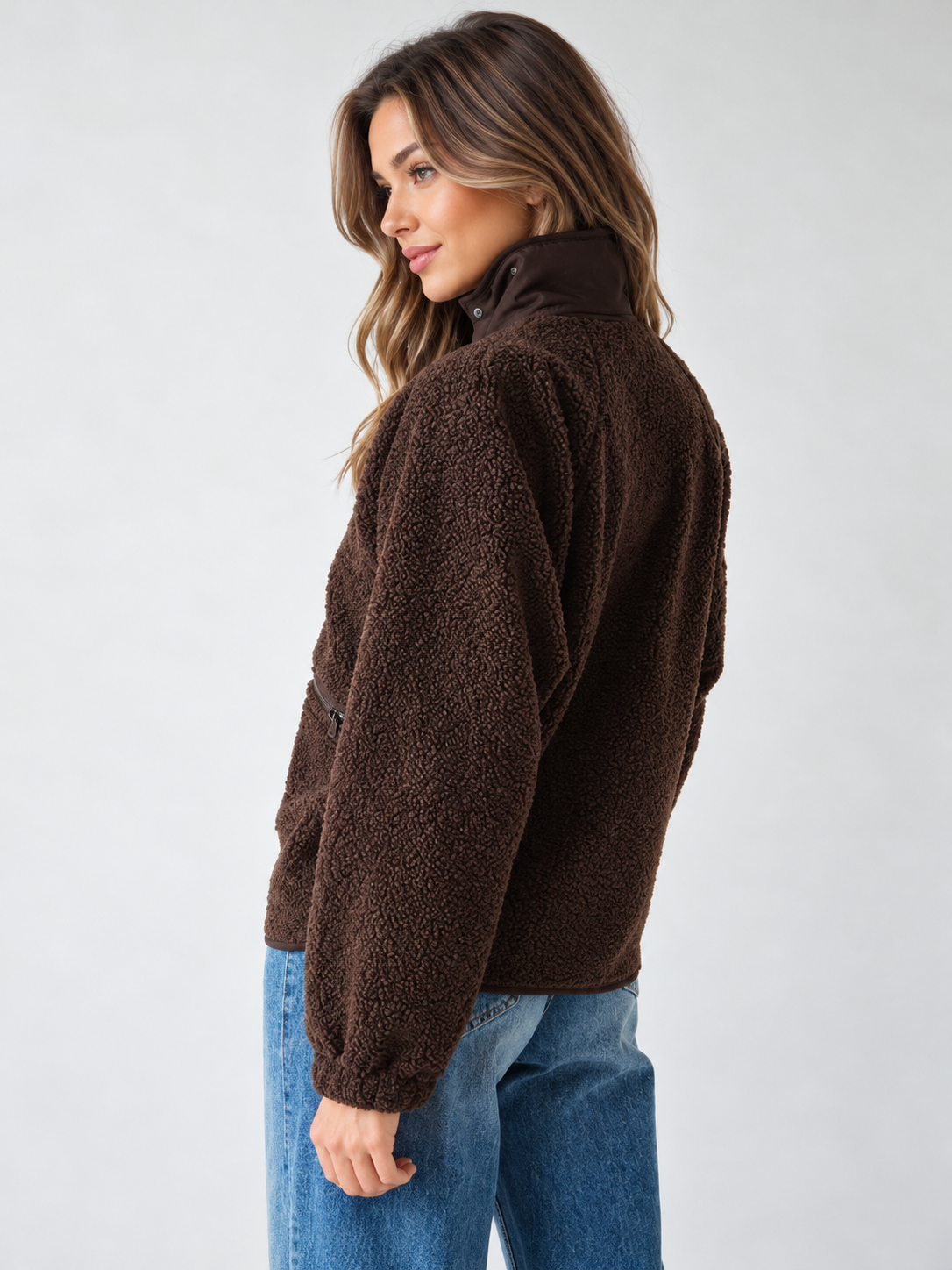 The Cocoa Cloud Sherpa Jacket