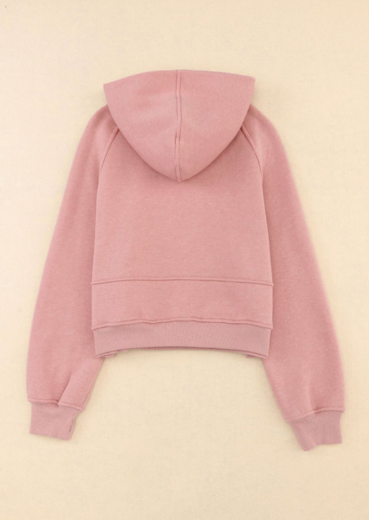 Quarter Zip Kangaroo Pocket Hoodie