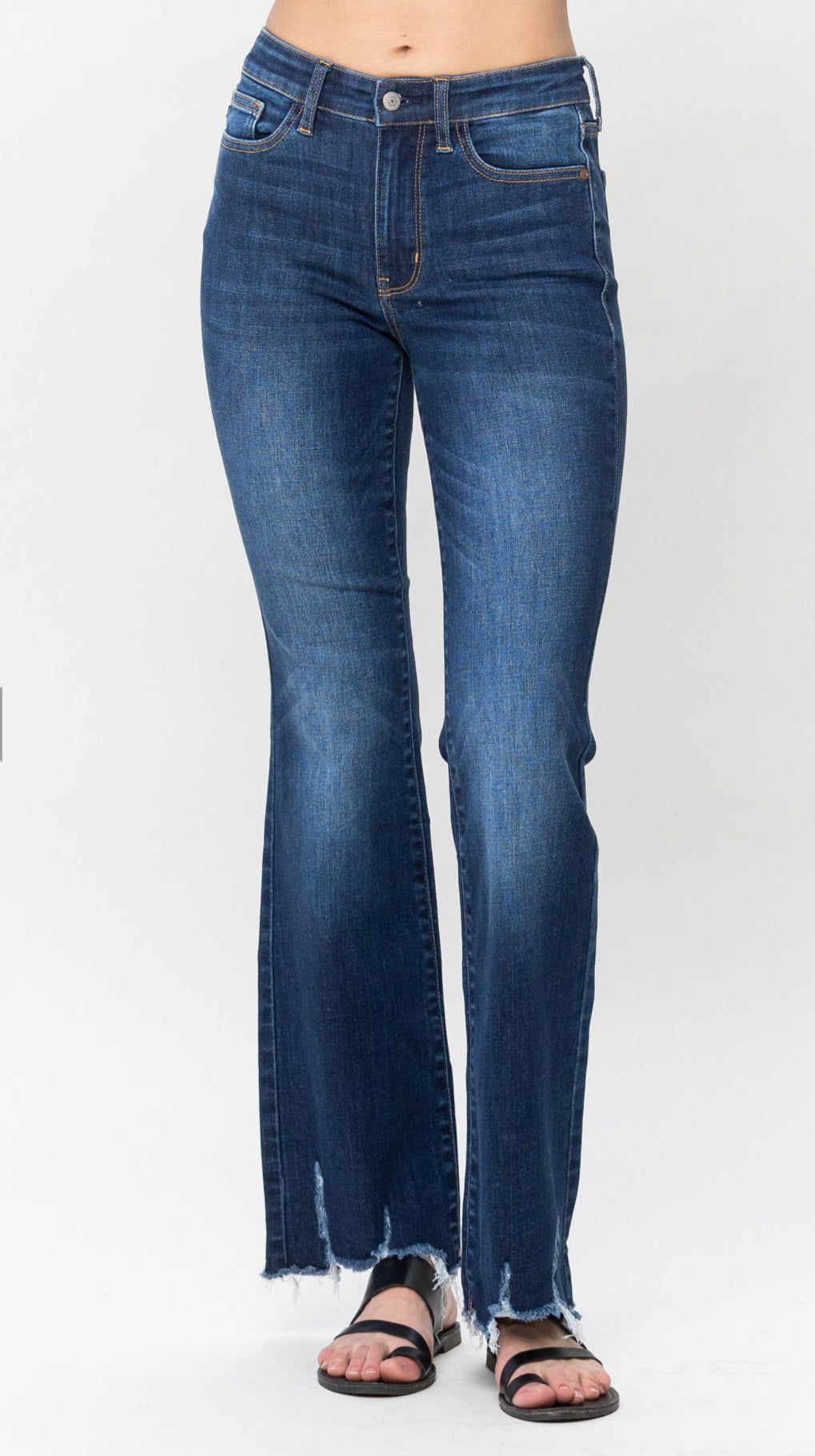 Judy Blue MID-RISE NON DISTRESSED BOOTCUT