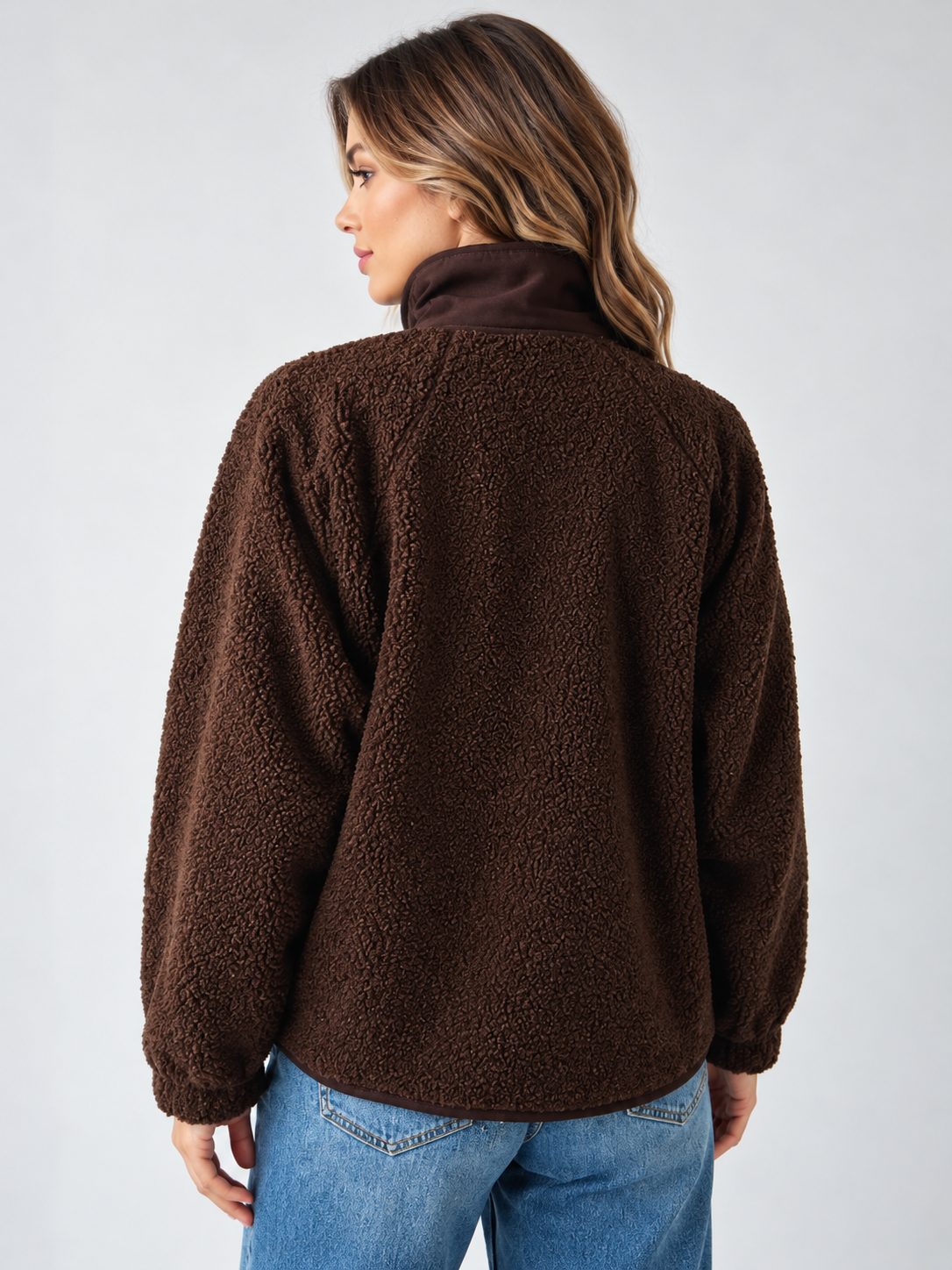 The Cocoa Cloud Sherpa Jacket
