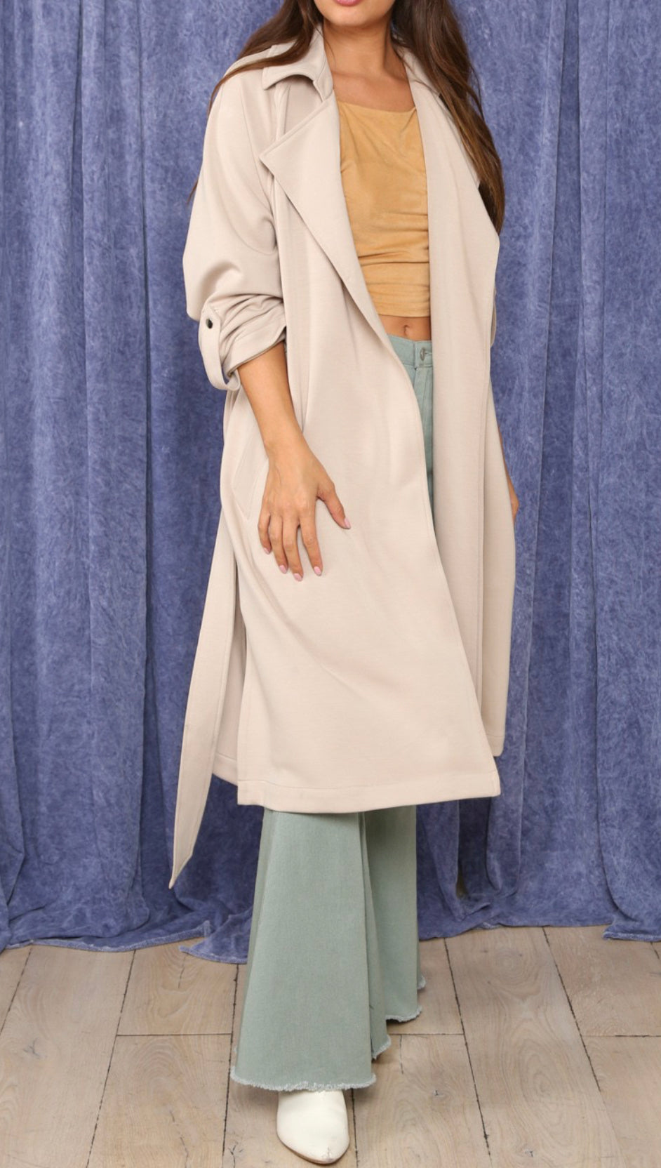 Cloud 9 trench coat