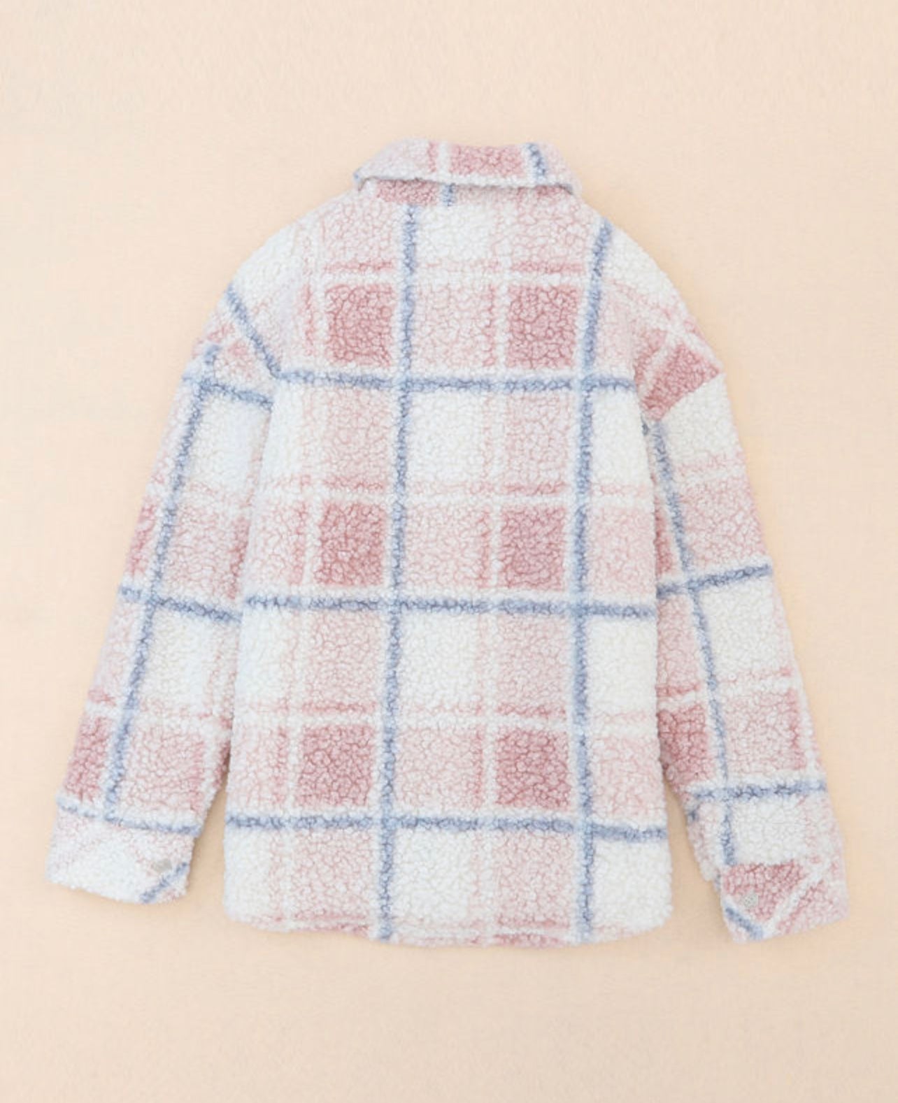 Cotton Candy Checker Print Pullover