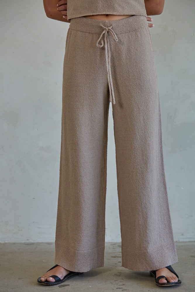 The Sunday Edit Wide-Leg Knit Set