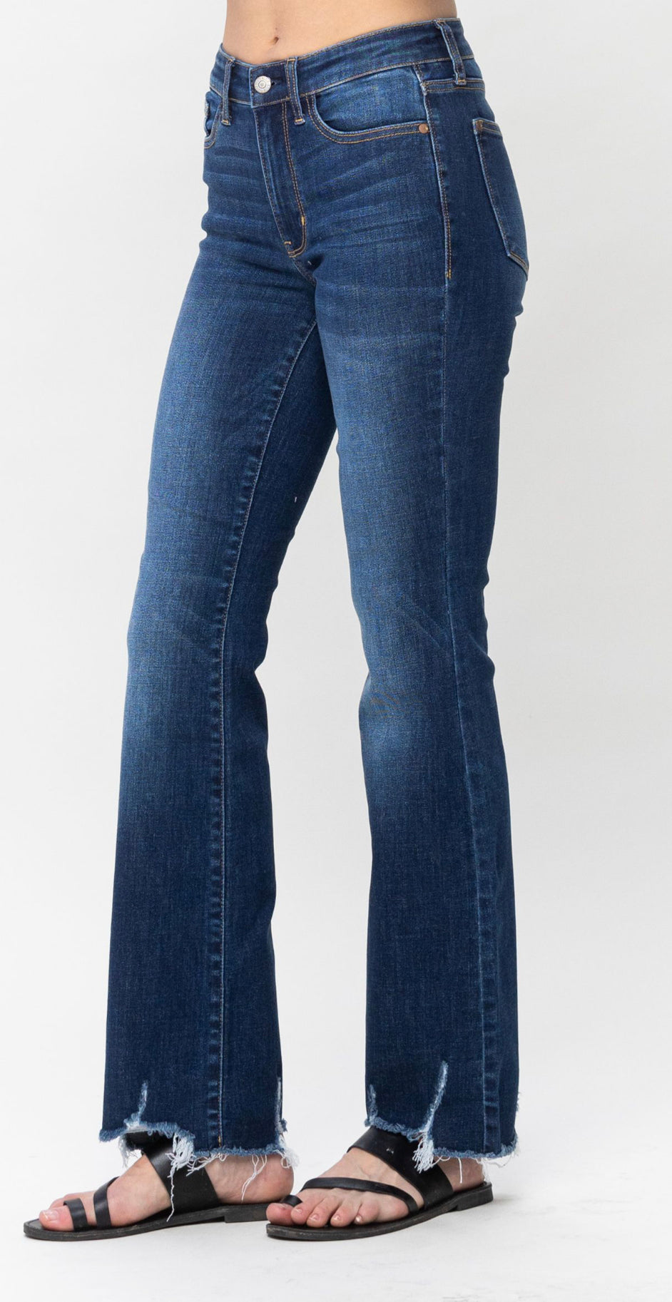 Judy Blue MID-RISE NON DISTRESSED BOOTCUT