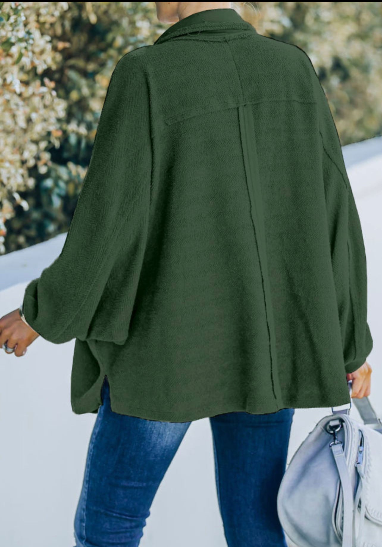 Curvy Long Sleeve Flap Pocket
Henley Top