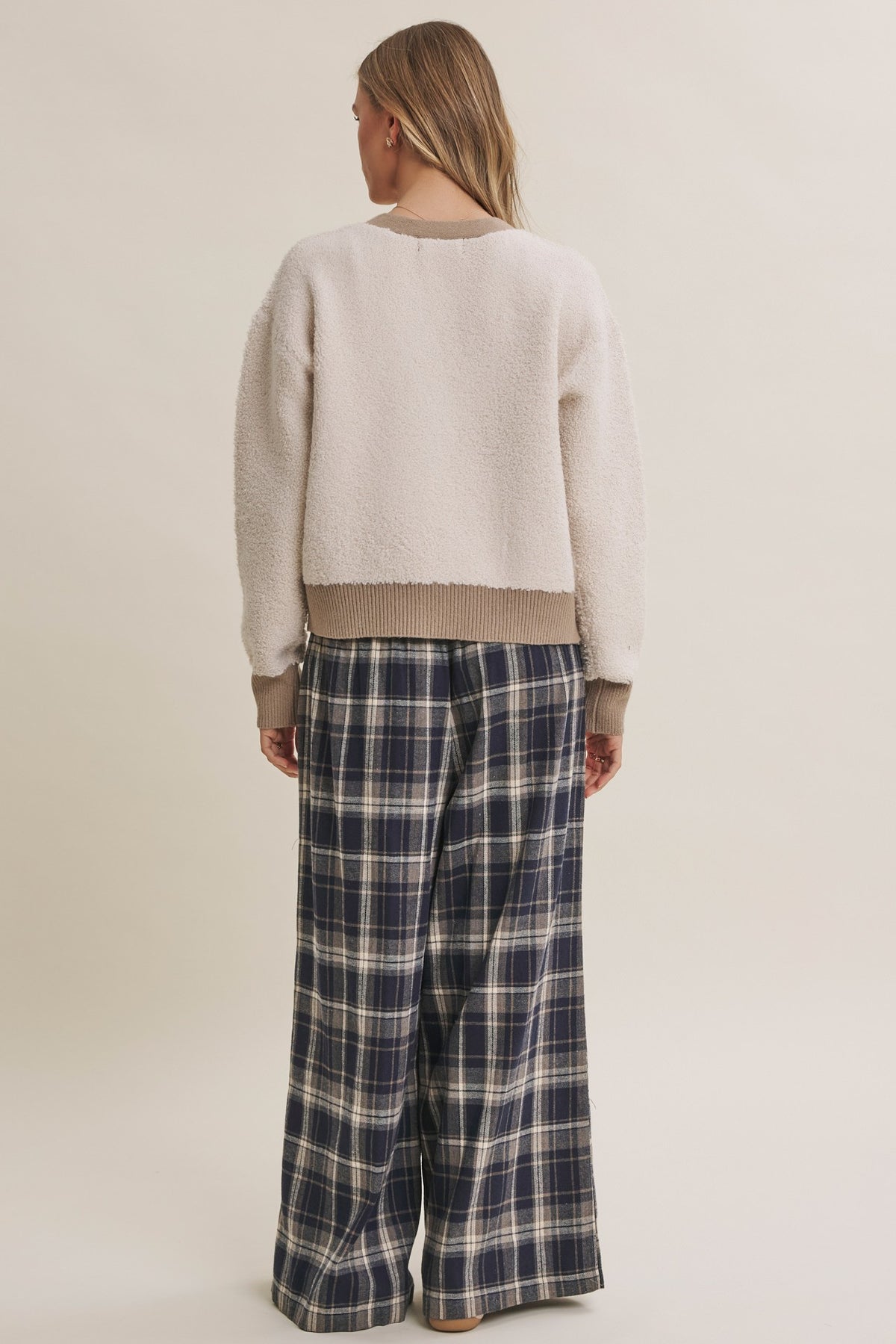 The Sutton Contrast Trim Cardigan