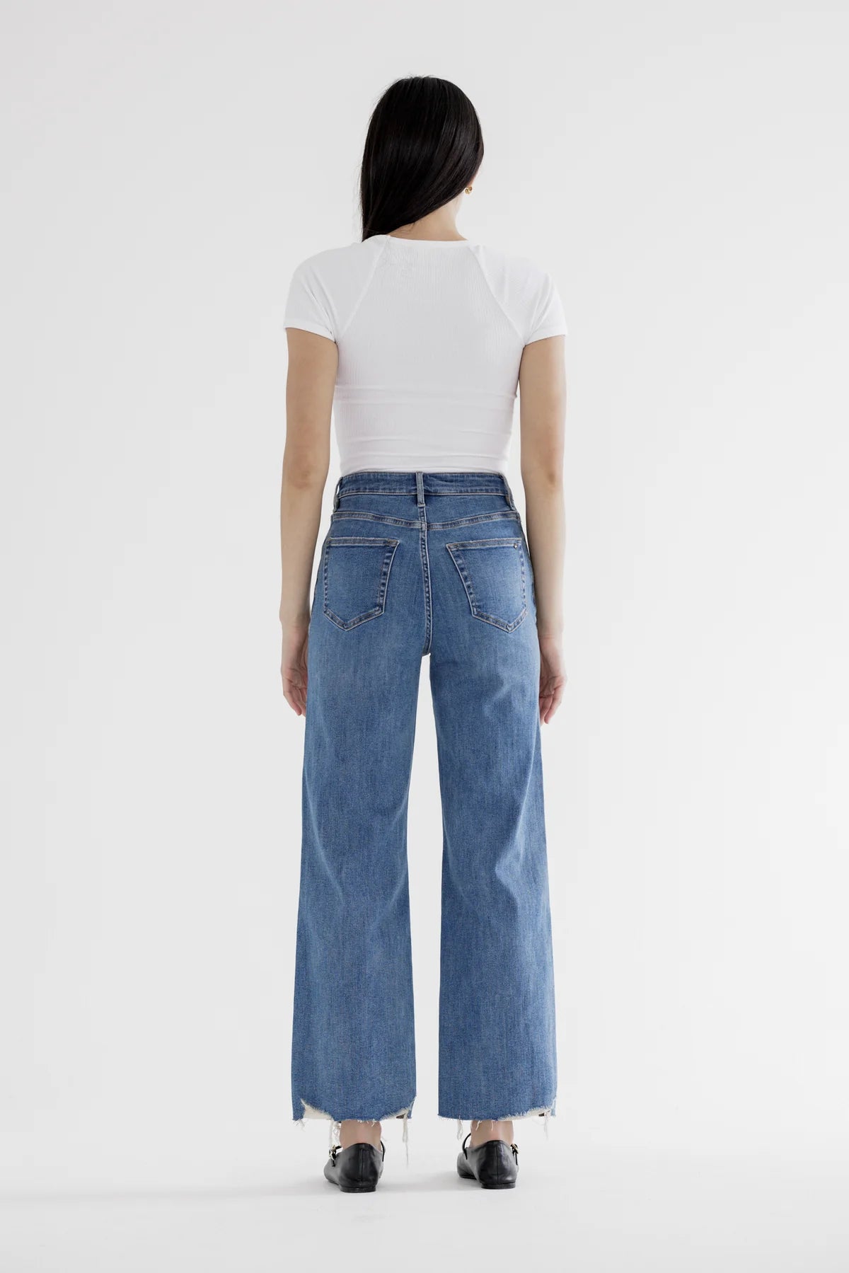 The Harlow High-Rise Wide Leg Jeans