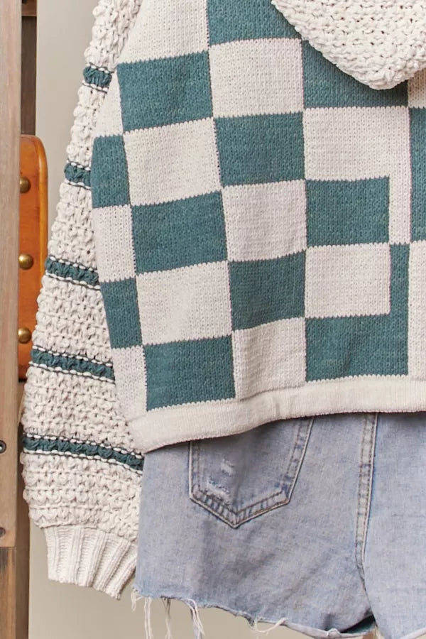 The Willow Checkered Hoodie