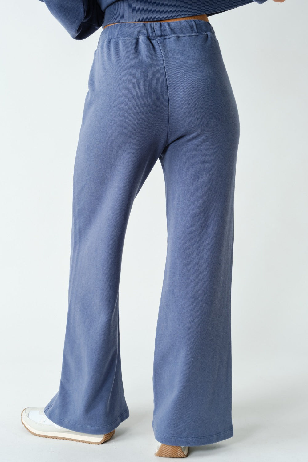 The Off-Duty Mineral Wash Wide-Leg Sweatpants