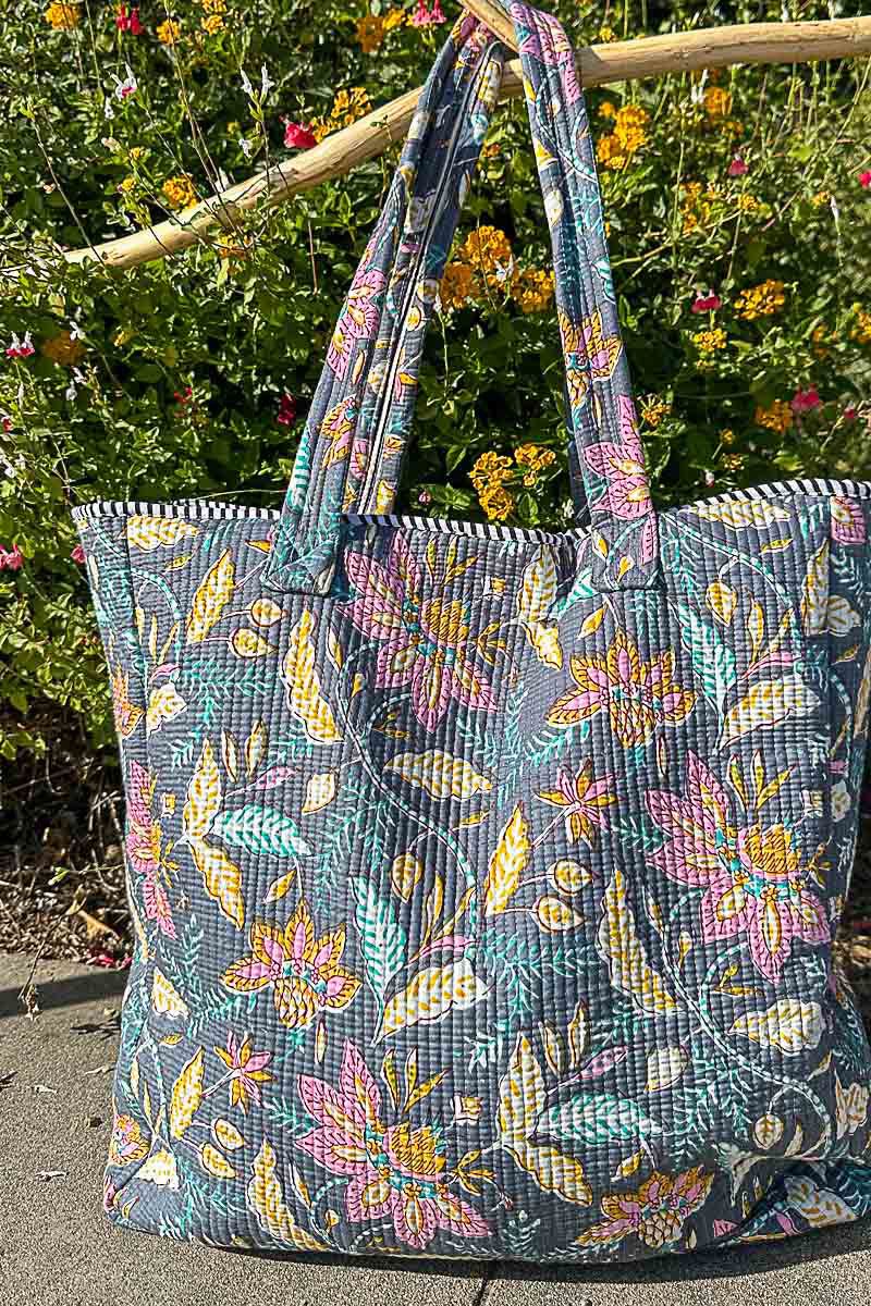 The Free Spirit Quilted Tote
