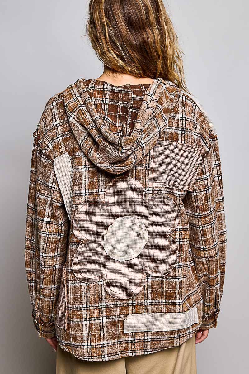 The Patchwork Theory Plaid Shacket