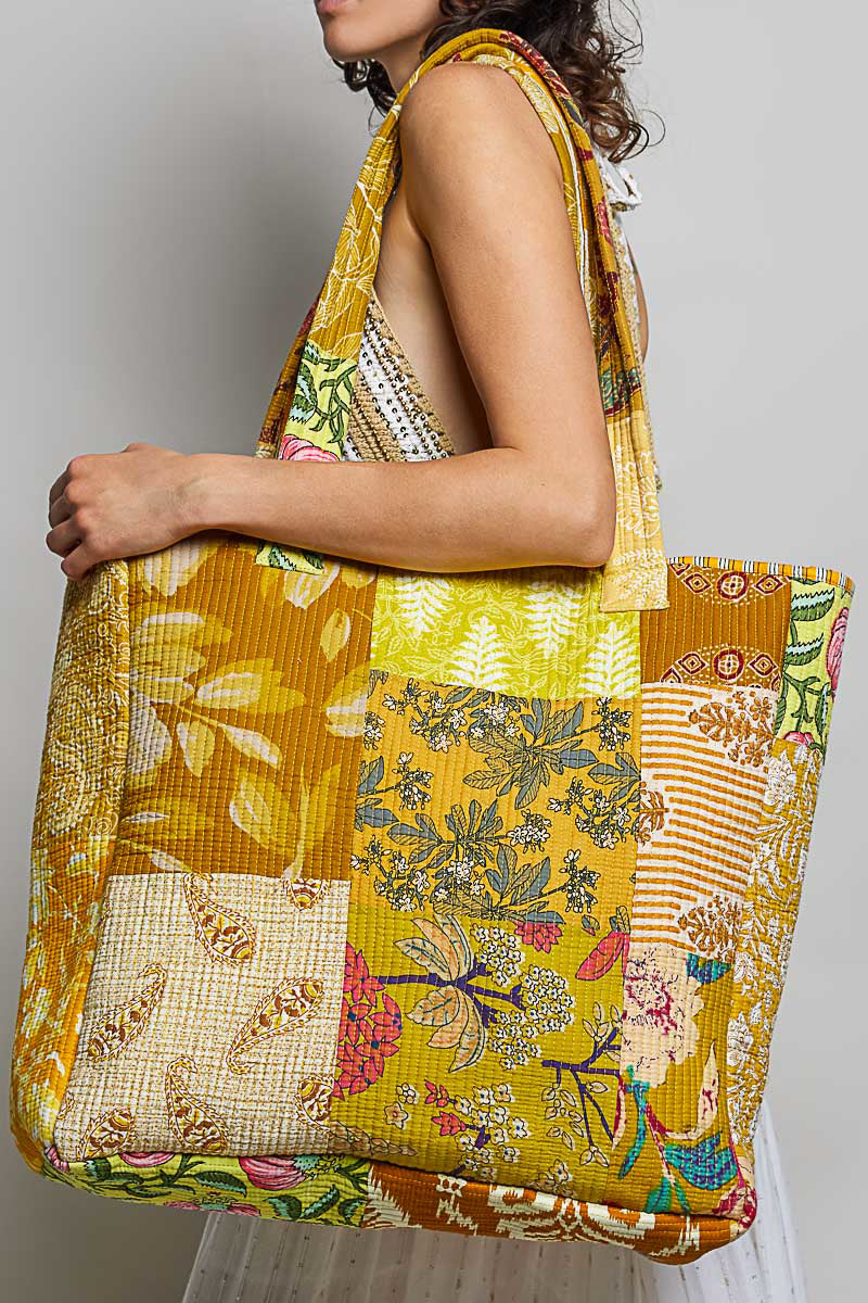 The Wanderlust Patchwork Tote