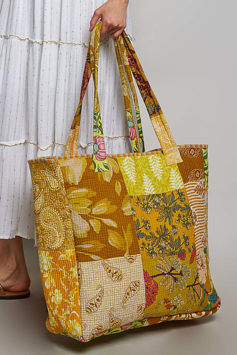 The Wanderlust Patchwork Tote