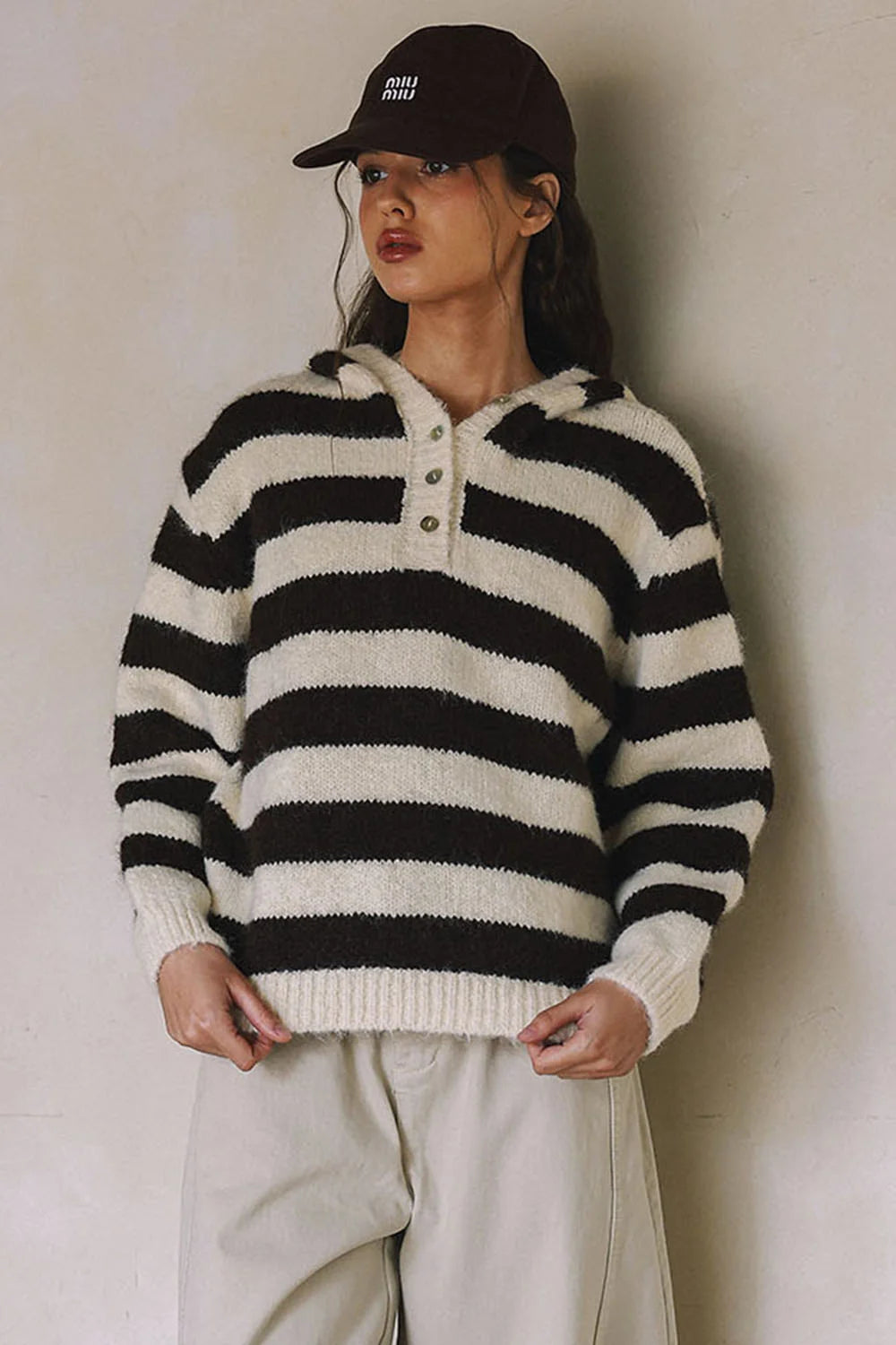 The Sunday Social Striped Sweater