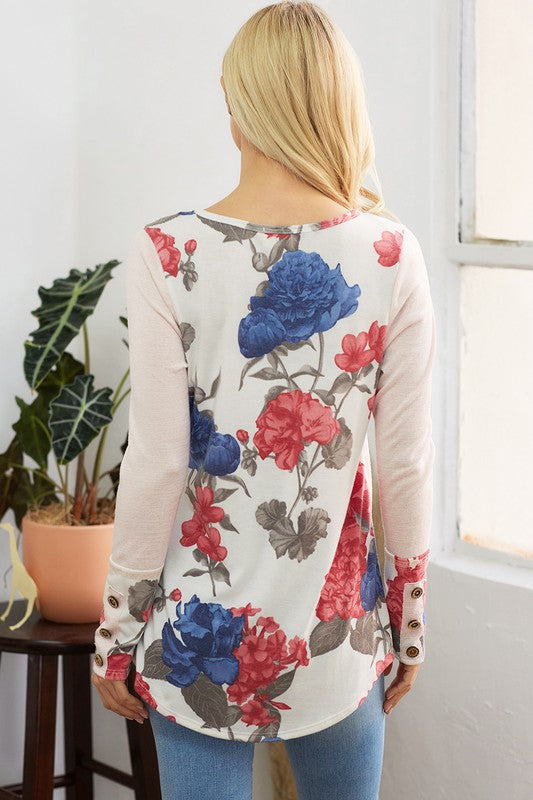 Nothing But Florals Top