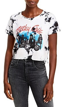 The Motley Crew Tie Dye Crop Tee