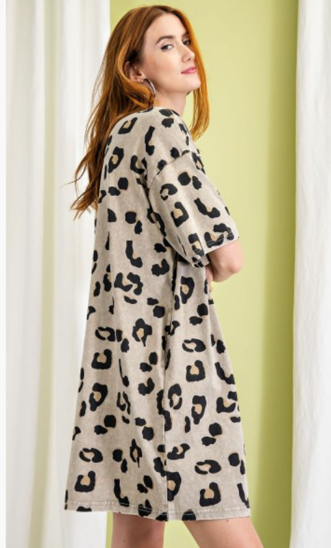 Animal Days Oversized dress top