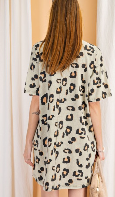 Animal Days Oversized dress top