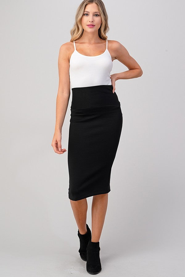 Black Pin Skirt