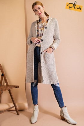 Curvy Fall Day Cardi