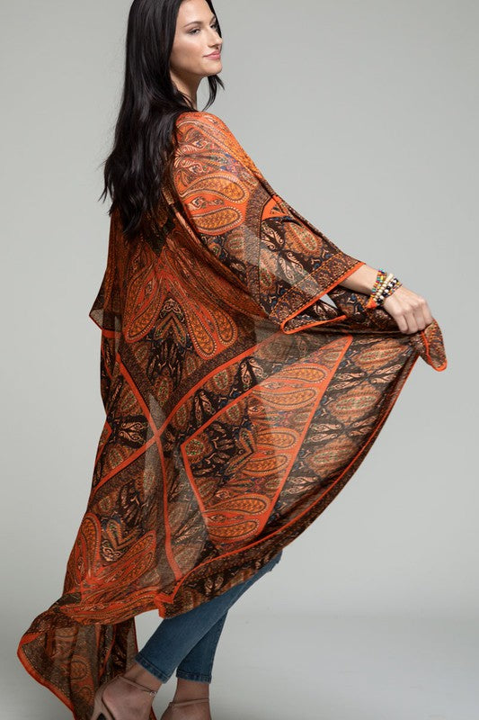 Firenze Paisley Kimono