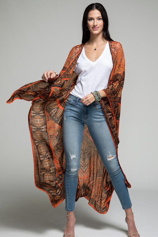 Firenze Paisley Kimono