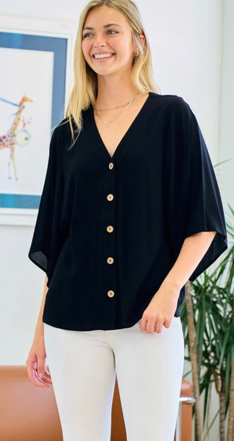 Curvy KIMONO TOP