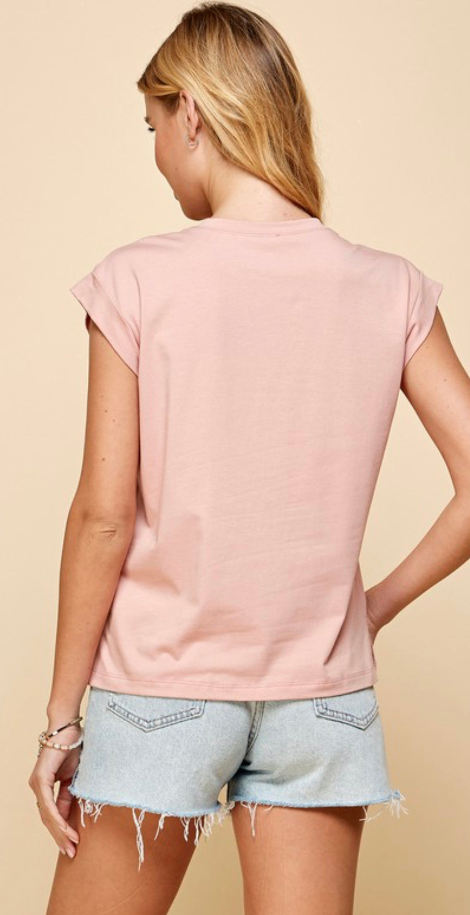 Keep it simple classy short sleeve top