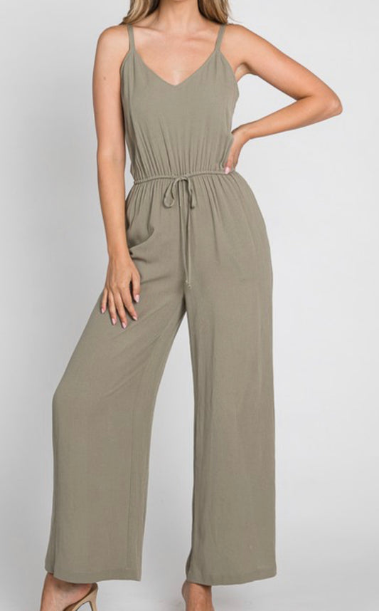 WIDE LEG JUMPSUIT