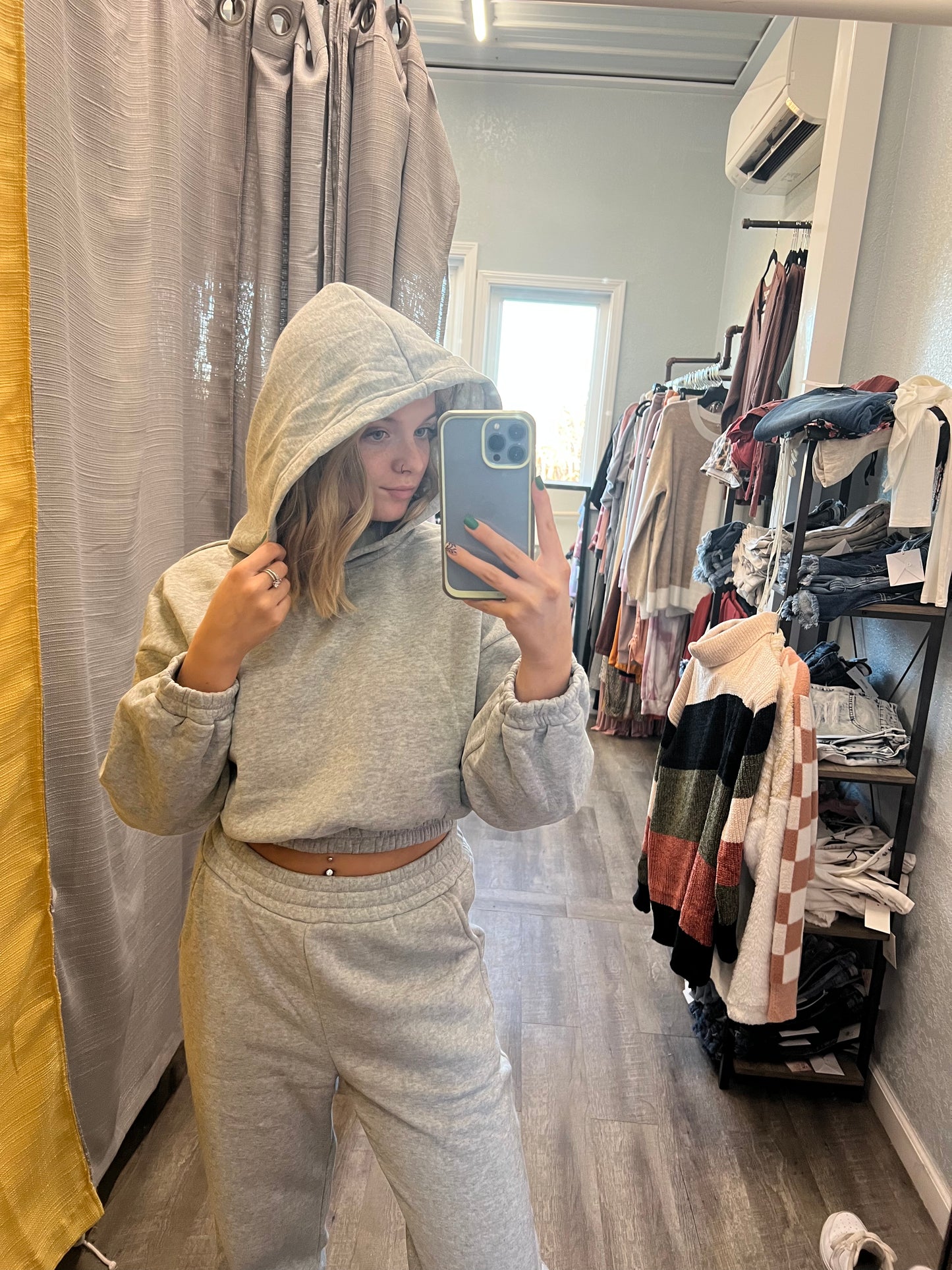 hooded casual track suits