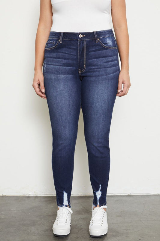 Curvy Nicole High Rise Super Skinny