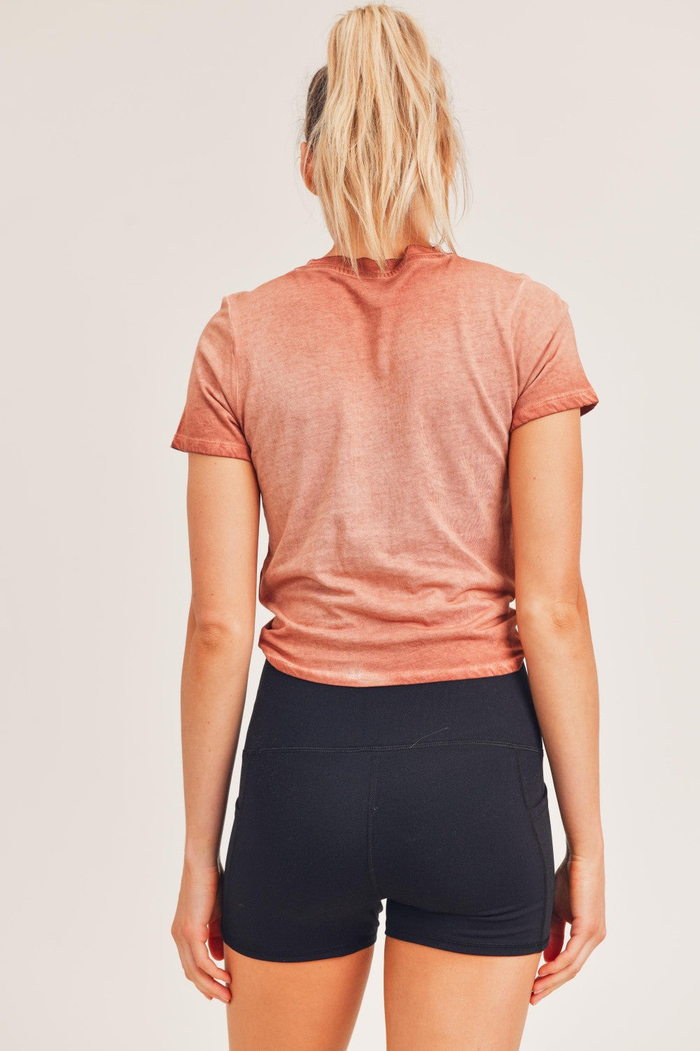 Twist Knot Cropped Tee