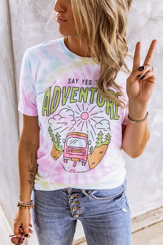 Say Yes To Adventure Graphic Tee