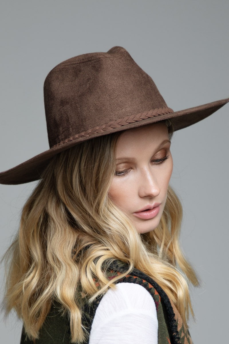 Suede with Tassel Panama Hat