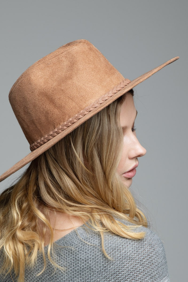 Suede with Tassel Panama Hat